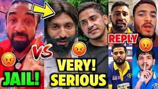 Ajaz Khan Vs Harsh Beniwal CONTROVERSY Crossed Limits  Rajat Dalal Serious Reply  Elvish Purav