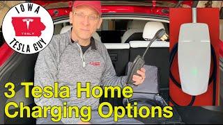 Tesla Home Charging Options