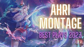 Ahri Main Montage  Mirrowfox Best Ahri Plays 2023-2024