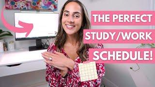 How To Create A Productive Work and Study Schedule  Time Management Tips