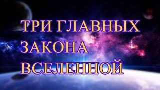 ТРИ ЗАКОНА ВСЕЛЕННОЙ. Как работает закон притяжения. Эстер и Джери Хикс