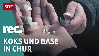 Offene Drogenszene in Chur – Drogenabhängige und Dealer im Stadtgarten  rec.  SRF Dok