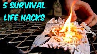 5 Survival Fire Starting Life Hacks