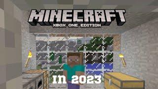 Playing Minecraft Console legacy edition in 2023......