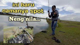 MANCING IKAN NILA DI DANAU LONTARMANCING LIAR