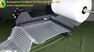 Inflatable Air Column Bag Making Machine Air Cushion Machine Air Bubble Wrap Machine