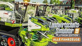 LS19 Platinum AddOn Alle FAHRZEUGE vom CLAAS DLC I Farming Simulator 19 Platinum Edition