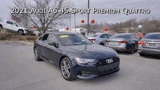 Preowned 2021 Audi A6 45 Sport Premium Quattro at Nissan of Cookeville