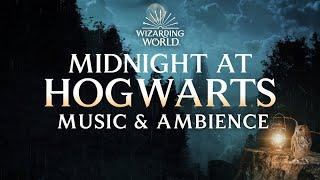 Harry Potter Music & Ambience  Midnight at Hogwarts Remastered with ASMR Weekly