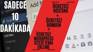 Ücretsiz Host ve Domain ile Site Kurma Süresiz ve Ücretsiz Temalama