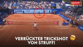 Struff lässt das Publikum aufjubeln ‍  Struff vs. Etcheverry  Swiss Open Gstaad 2024