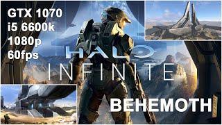 Behemoth Gameplay  Halo Infinite  1080p 60fps  Tech Preview