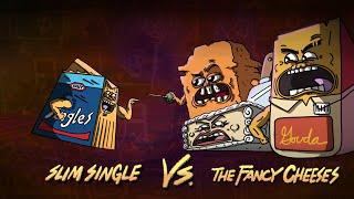 Kraft Singles vs Fancy Cheese rap battle  Rap Off