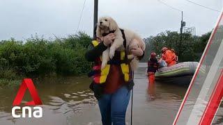 Australias military mobilised to rescue thousands trapped by flood crisis