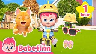 Bebefinn BEST  Baby Car The Cat Song +More Compilation