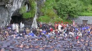 Lourdes 2023 - Messa alla Grotta di Massabielle trasmesso da KTO TV.