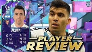 94 FLASHBACK ACUNA PLAYER REVIEW FLASHBACK ACUNA SBC - FIFA 23 ULTIMATE TEAM