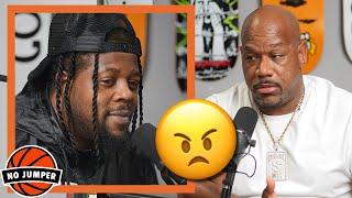 Wack Reacts to Rowdy Rebel Dissing Him on No Jumper