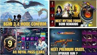  Bgmi 3.4 Update Helloween Mode  Next Premium Crate Upgrade Gun   A9 Royal PassNext Mythic Forge