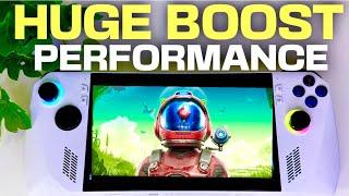 NO MANS SKY WORLDS on the Asus Rog Ally Huge Performance