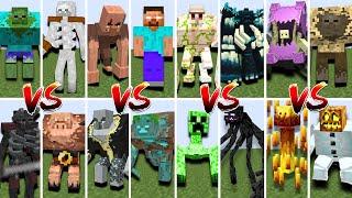 NEW MUTANT MOBS TOURNAMENT  Minecraft Mob Battle