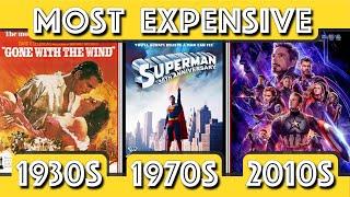 MOST EXPENSIVE MOVIES EVER MADE By The Decade