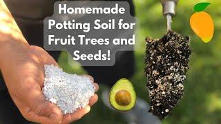 Updated Homemade Potting Soil for Avocados Mangos and More