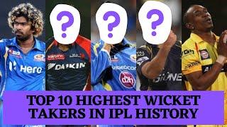 Top 10 Highest Wicket Takers in IPL  Most Wickets In IPL History  2008 - 2021