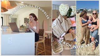 VLOG Weekend in my Life  chronically ill struggles dealing with FOMO + bestie girl is in town