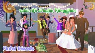 Finfel Friends suka cita di bulan ramadhan  Drama sakura school simulator