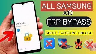 All Samsung A10 FRP Bypass  Google Account Unlock  New Method 2024