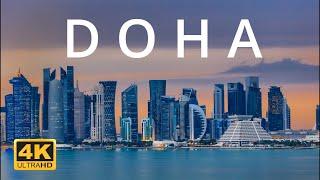 Doha Qatar   4K Drone Footage