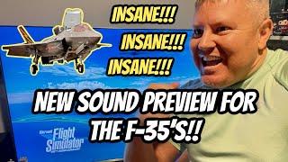 INDIAFOXTECHO New F-35 SOUND PACKAGE Sounds INSANELY GOOD Microsoft Flight Simulator  MSFS2020