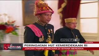 HUT RI ke 73 Jokowi Pesankan Kerukunan dan Persatuan