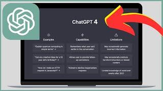 How to Download & Install ChatGPT 4 On PCLaptop Windows Mac Linux