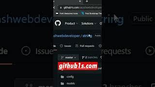 Open github repository in VS Code on browser @shorts #viral #shorts  #ytshorts