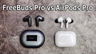 7 ЧАСОВ БЛАЖЕНСТВА  БЕСПРОВОДНЫЕ НАУШНИКИ HUAWEI FREEBUDS PRO VS AIRPODS PRO