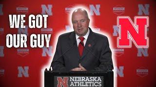 KEY TAKEAWAYS Troy Dannen Introductory Press Conference  Nebraska Husker Football Reaction