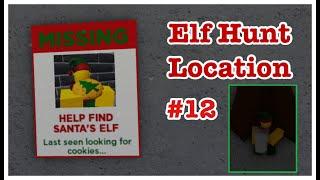 Location of Elf #12 in Bloxburg Elf Hunt 2021