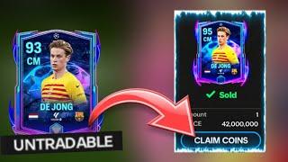 HOW TO SELL UNTRADABLE PLAYERS AND MAKE COINS  FC MOBILE