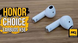 Honor Choice Earbuds X5e обзор. Недорогие наушники вкладыши