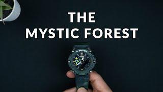 CASIO G-SHOCK GA-2200MFR-3A  THE MYSTIC FOREST