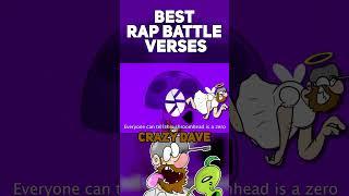 CRAZY DAVE BEST RAP BATTLE VERSES #shorts #rapbattle #scoobydoo #animation  #hiphopmusic
