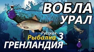 Вобла Урал  РР3  Русская рыбалка 3.9 Гренландия