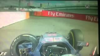 Carlos Sainz crash ON BOARD Sochi Formula 1 Russia