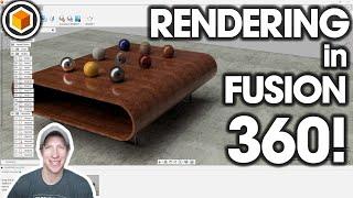 Getting Started with RENDERING in Fusion 360 Part 1 - Beginners Start Here