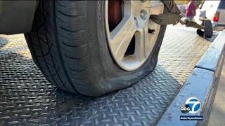 Tires slashed on dozens of cars at senior complex in Alta Loma
