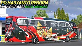 Last Livery Po Haryanto Reborn SHD Bus Simulator Indonesia 3.6.1