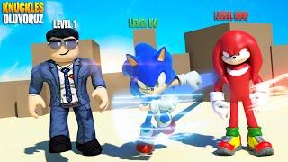  En Hızlı Knuckles Oluyoruz Evolved Legendary Chao   Sonic Speed Simulator  Roblox Türkçe