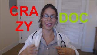 ASMR Inappropriate Doctor Visit Ear cleaning Soft Spoken Heartbeats Sound Effects Brushing